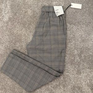 ARITZIA CONAN PLAID PANTS NWT 4